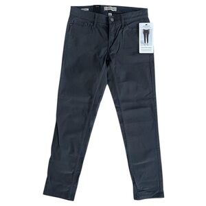 Calvin Klein Jeans Skinny Ankle Jeans Gray Pinstripe Womens 4